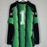 1990 MANCHESTER UNITED #1 *BNWT* GK SHIRT (XL) ADIDAS ORIGINALS