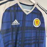 2016/17 SCOTLAND HOME SHIRT (M) ADIDAS