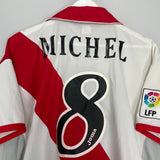 2004/05 RAYO VALLECANO MICHEL #8 HOME SHIRT (XL) JOMA