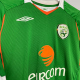 2008/10 IRELAND HOME SHIRT (L) UMBRO