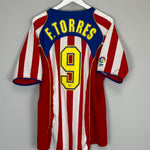 2004/05 ATLETICO MADRID F.TORRES #9 HOME SHIRT (XL) NIKE