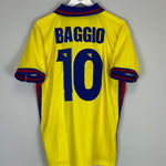 1999/00 BOLOGNA BAGGIO #10 HOME SHIRT (L) DIADORA