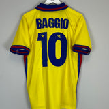 1999/00 BOLOGNA BAGGIO #10 HOME SHIRT (L) DIADORA