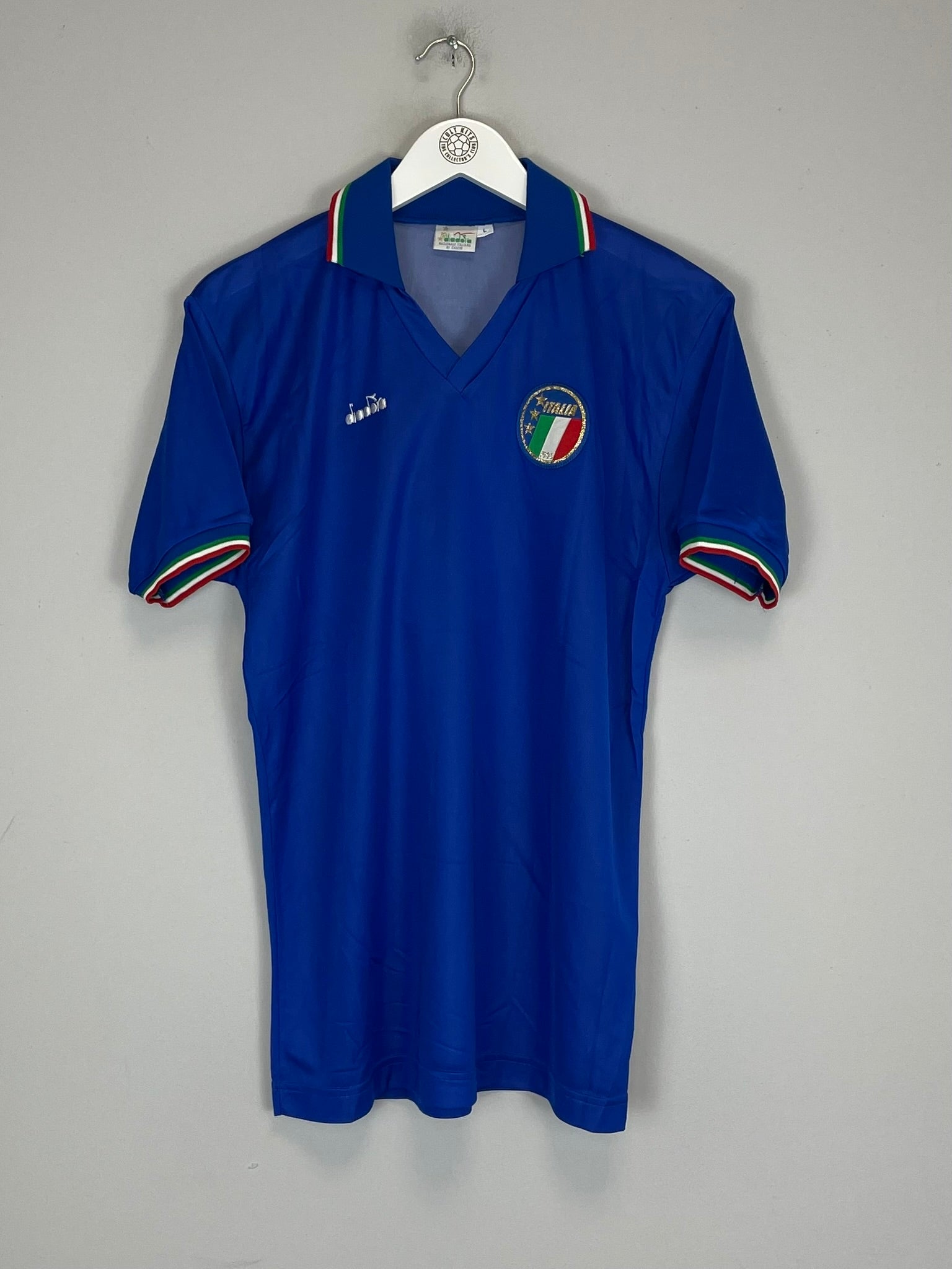 1986/90 ITALY #15 HOME SHIRT (L) DIADORA