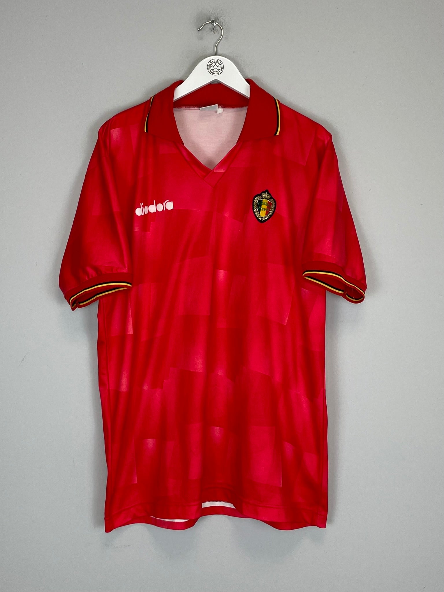 1992/94 BELGIUM HOME SHIRT (XL) DIADORA