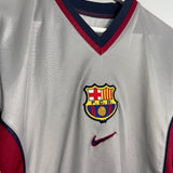 1998/01 BARCELONA GUARDIOLA #4 AWAY SHIRT (M) NIKE