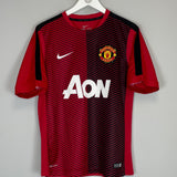 2014/15 MANCHESTER UNITED TRAINING SHIRT (XL) NIKE