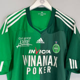 2010/11 ST ETIENNE HOME SHIRT (XL) ADIDAS