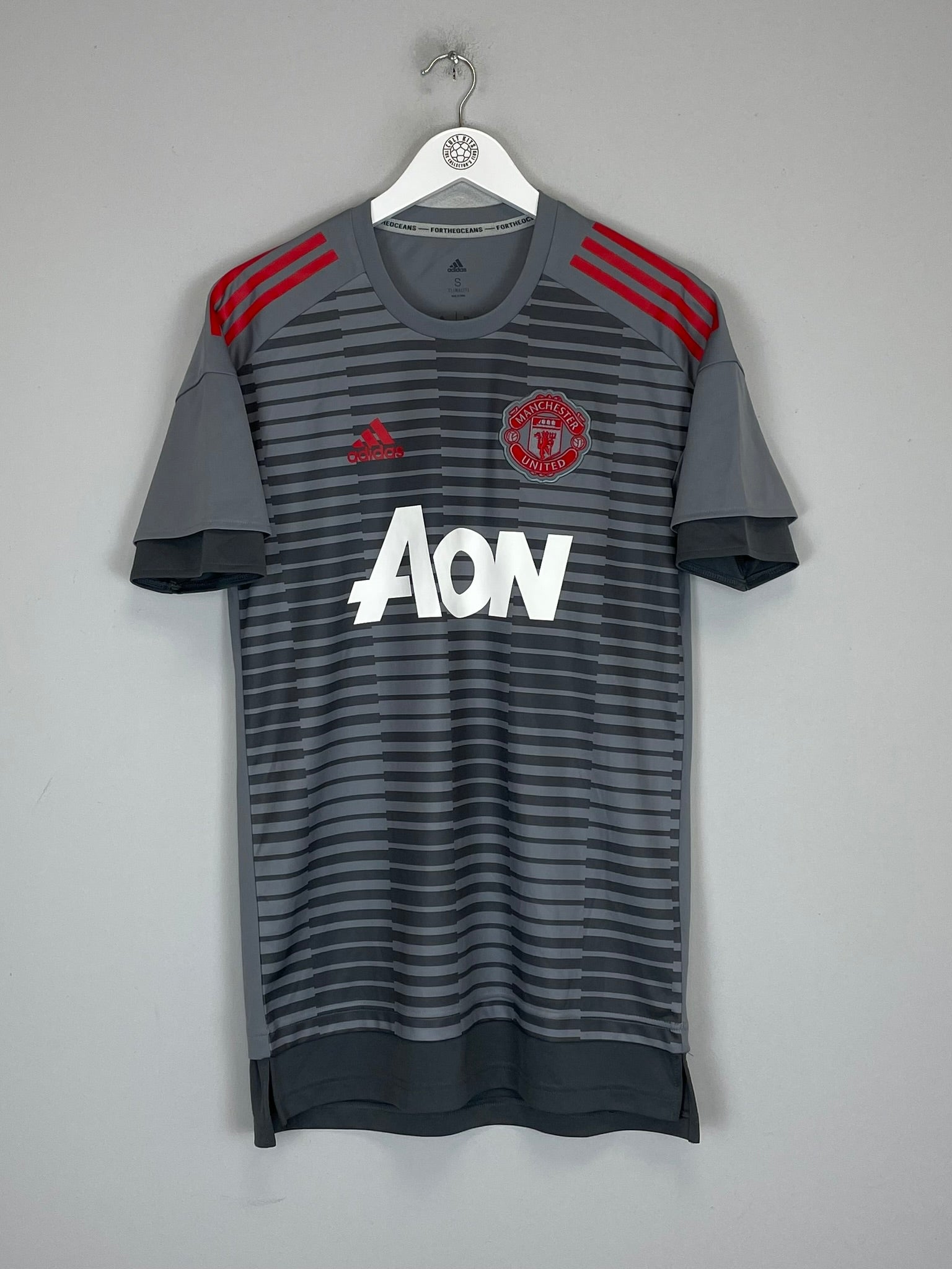 2018/19 MANCHESTER UNITED PRE-MATCH SHIRT (S) ADIDAS