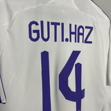 2007/08 REAL MADRID GUTI #14 HOME SHIRT (M) ADIDAS