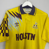 1991/95 TOTTENHAM AWAY SHIRT (XL) UMBRO