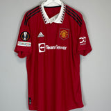 2022/23 MANCHESTER UNITED SANCHO #25 *BNWT* AUTHENTIC HOME SHIRT (XXL) ADIDAS