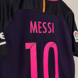 2016/17 BARCELONA MESSI #10 AWAY SHIRT (M) NIKE