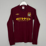 2012/13 MANCHESTER CITY L/S AWAY SHIRT (S) UMBRO