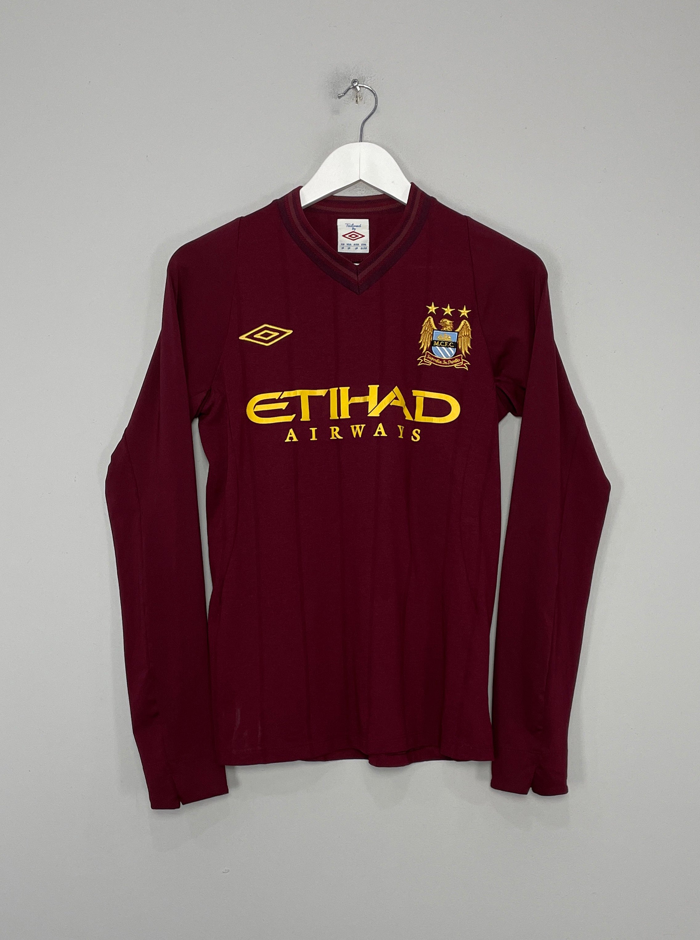 2012/13 MANCHESTER CITY L/S AWAY SHIRT (S) UMBRO