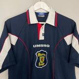 1996/98 SCOTLAND HOME SHIRT (L) UMBRO