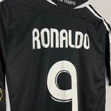 2006/07 REAL MADRID RONALDO #9 AWAY SHIRT (S) ADIDAS