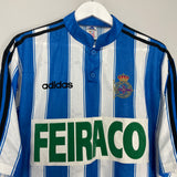 1997/98 DEPORTIVO LA CORUNA HOME SHIRT (XL) ADIDAS