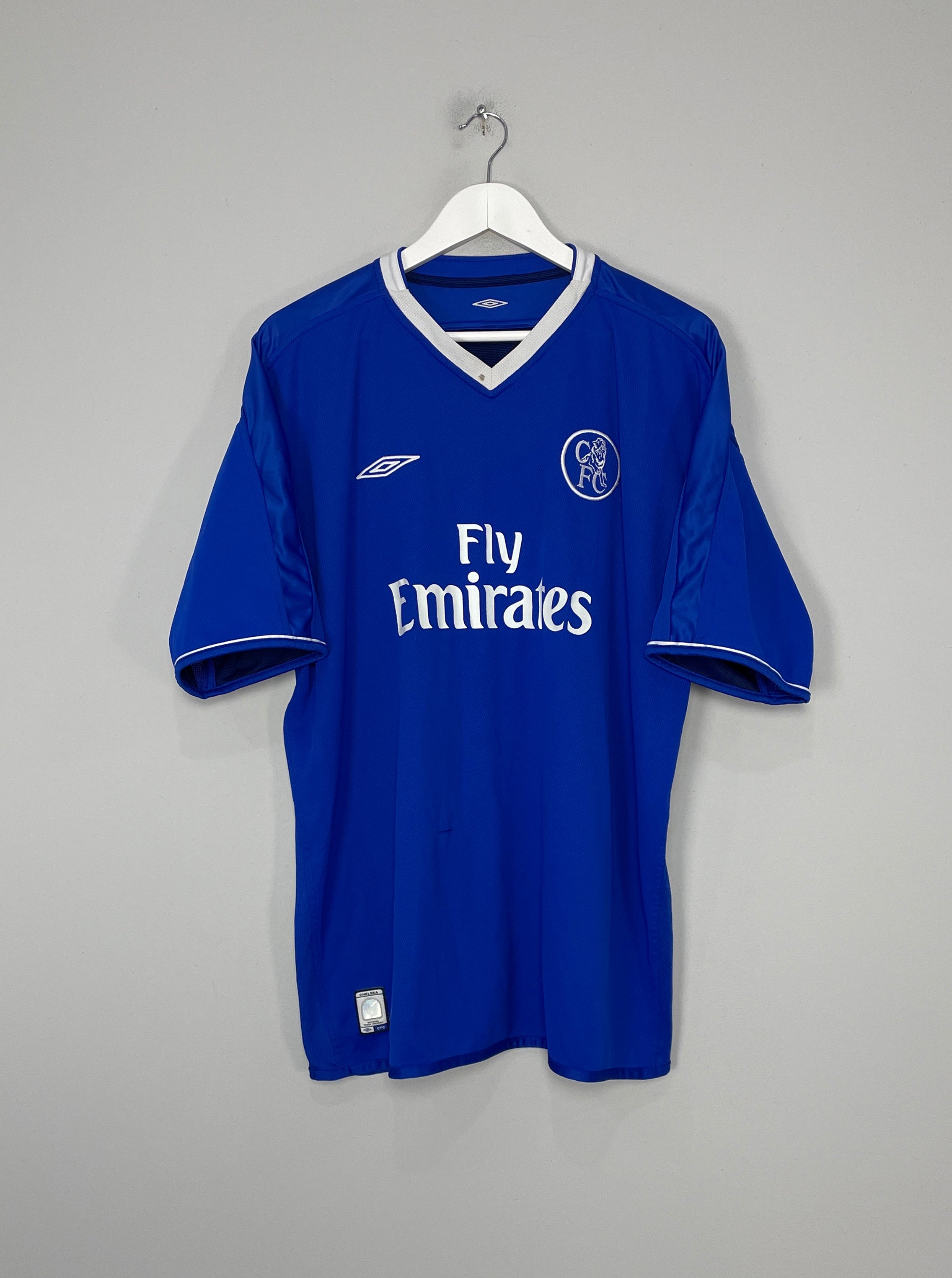 2003/05 CHELSEA HOME SHIRT (XXL) UMBRO