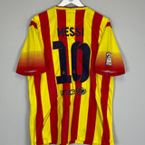 2013/14 BARCELONA MESSI #10 AWAY SHIRT (XL) NIKE