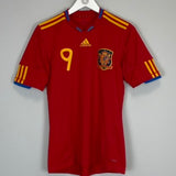 2009/10 SPAIN TORRES #9 HOME SHIRT (S) ADIDAS