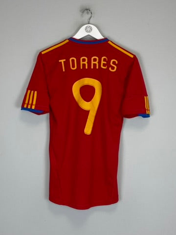 2009/10 SPAIN TORRES #9 HOME SHIRT (S) ADIDAS