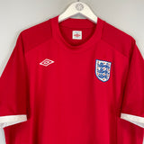 2010/12 ENGLAND AWAY SHIRT (XL) UMBRO