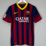 2013/14 BARCELONA MESSI #10 HOME SHIRT (S) NIKE