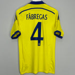 2014/15 CHELSEA FABREGAS #4 AWAY SHIRT (M) ADIDAS