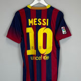 2013/14 BARCELONA MESSI #10 HOME SHIRT (S) NIKE