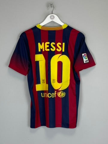 2013/14 BARCELONA MESSI #10 HOME SHIRT (S) NIKE