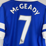 2013/14 EVERTON MCGEADY #7 HOME SHIRT (L) NIKE