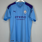 2019/20 MANCHESTER CITY DE BRUYNE #17 *125 YEARS* HOME SHIRT (XL) PUMA