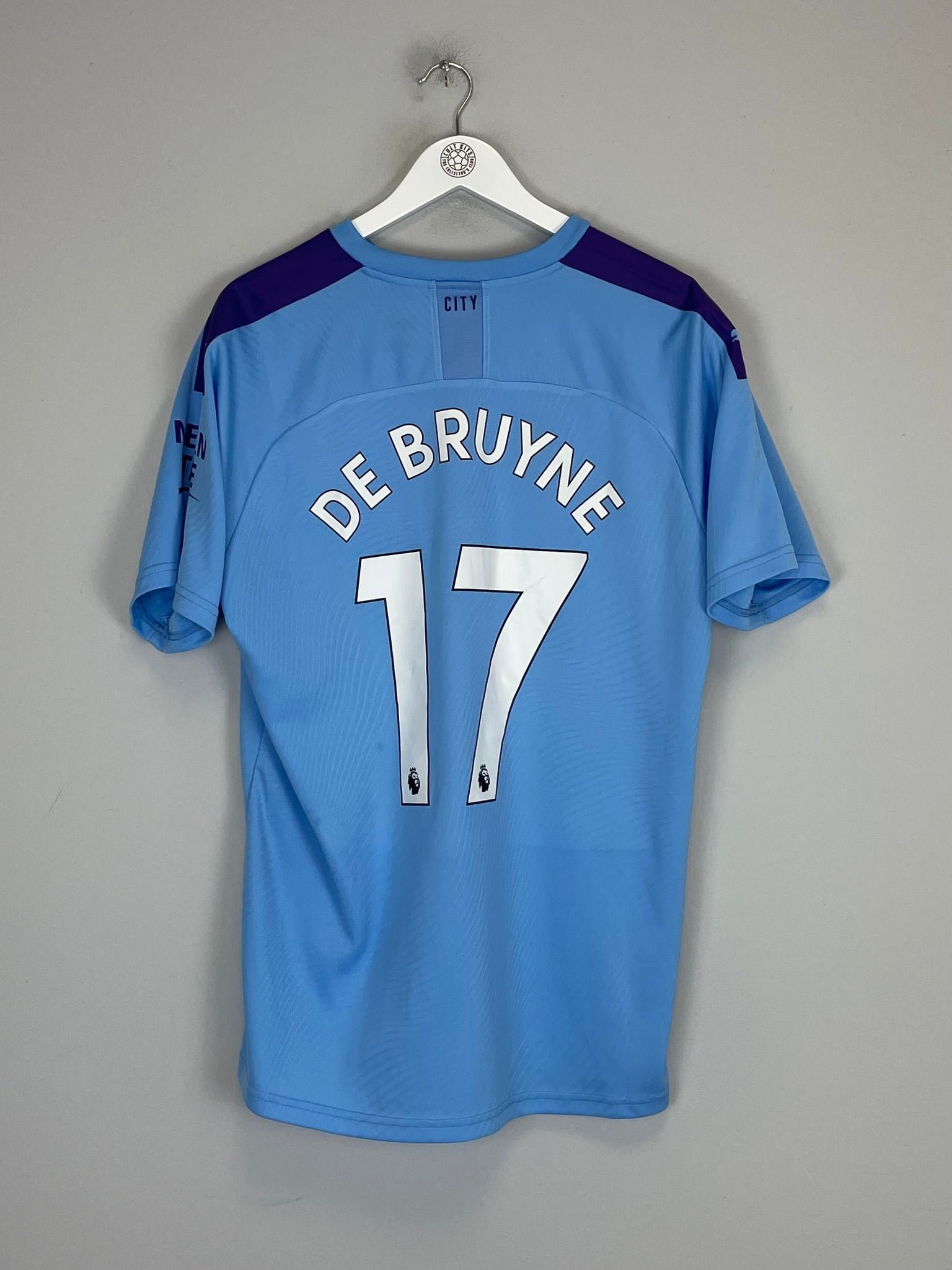 2019/20 MANCHESTER CITY DE BRUYNE #17 *125 YEARS* HOME SHIRT (XL) PUMA