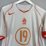 2004/06 NETHERLANDS ROBBEN #16 AWAY SHIRT (M) NIKE