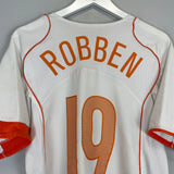 2004/06 NETHERLANDS ROBBEN #16 AWAY SHIRT (M) NIKE