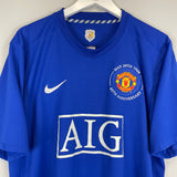 2008/09 MANCHESTER UNITED RONALDO #7 THIRD SHIRT (XL) NIKE