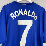 2008/09 MANCHESTER UNITED RONALDO #7 THIRD SHIRT (XL) NIKE