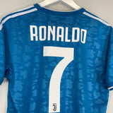 2019/20 JUVENTUS RONALDO #7 THIRD SHIRT (M) ADIDAS