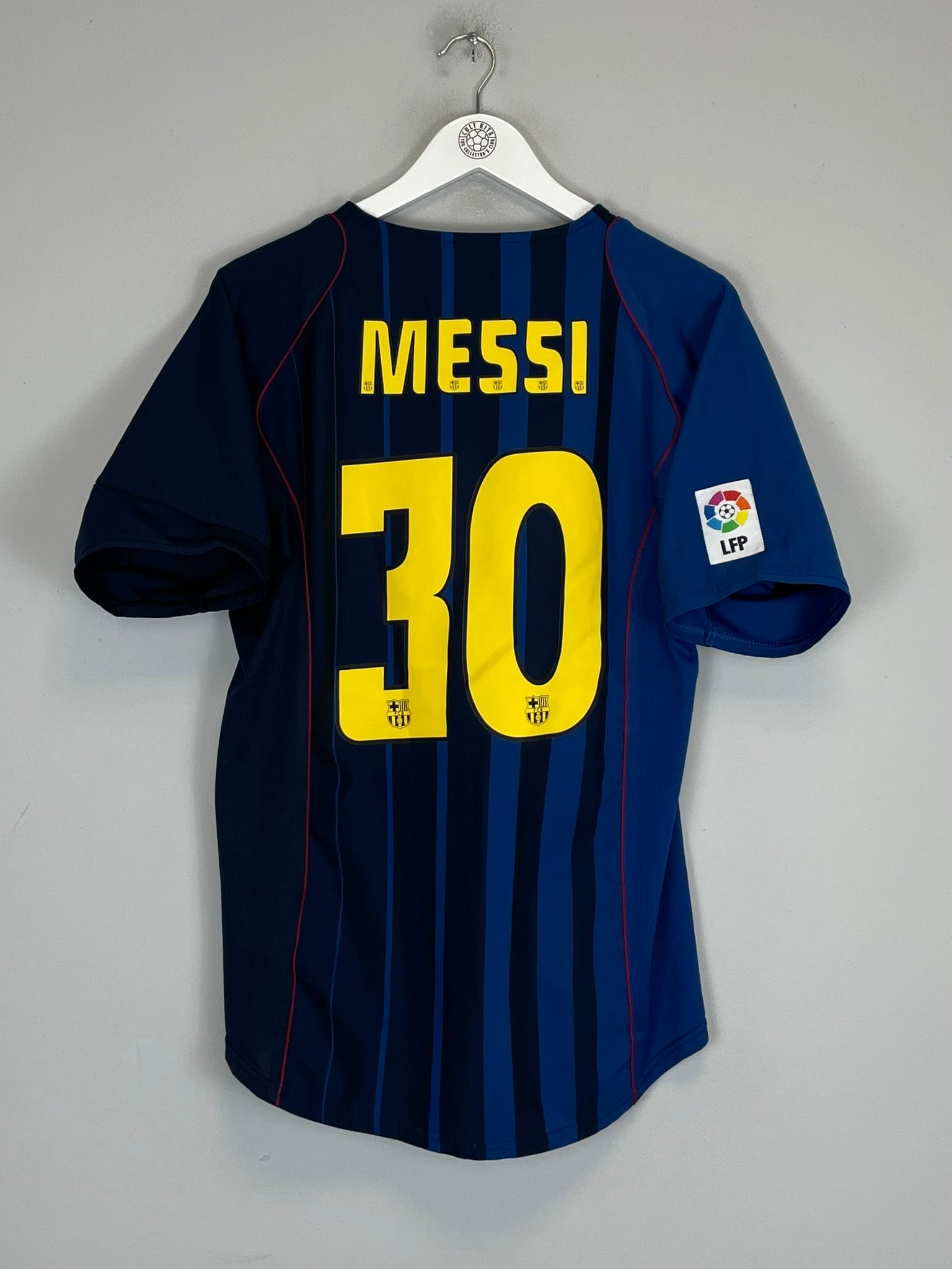 2004/05 BARCELONA MESSI #20 AWAY SHIRT (M) NIKE