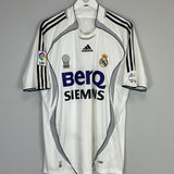 2006/07 REAL MADRID RONALDO #9 HOME SHIRT (L) ADIDAS