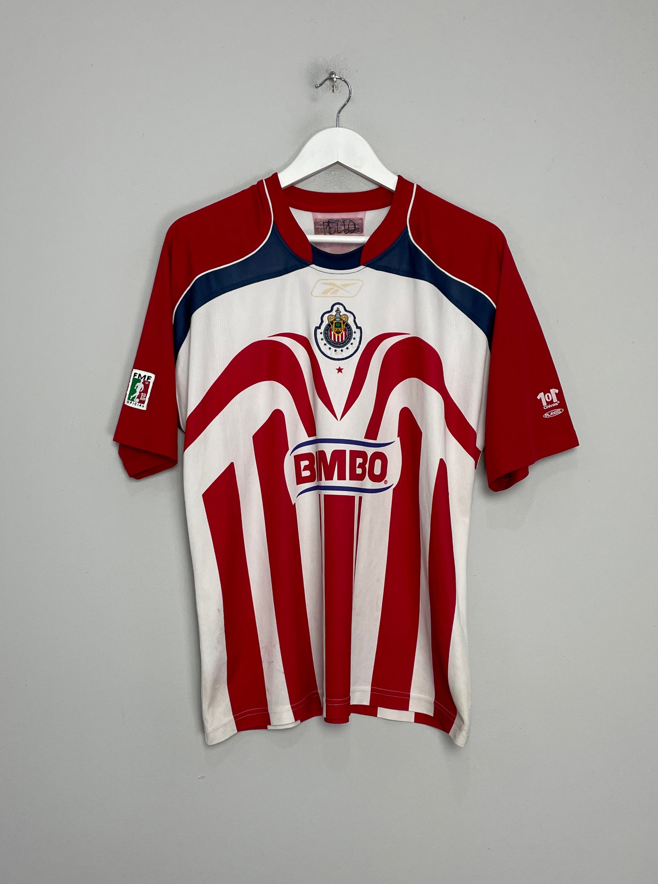 2006/07 CHIVAS GUADALAJARA HOME SHIRT (M) REEBOK