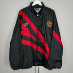 1992/93 MANCHESTER UNITED TRACK JACKET (XL) UMBRO