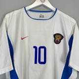 2002/04 RUSSIA MOSTOVOI #10 HOME SHIRT (L) NIKE