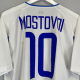 2002/04 RUSSIA MOSTOVOI #10 HOME SHIRT (L) NIKE