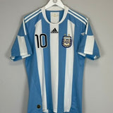 2010/11 ARGENTINA MESSI #10 HOME SHIRT (M) ADIDAS