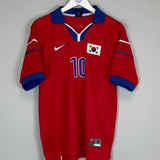 1998/01 SOUTH KOREA YS CHOI #10 HOME SHIRT (M) NIKE