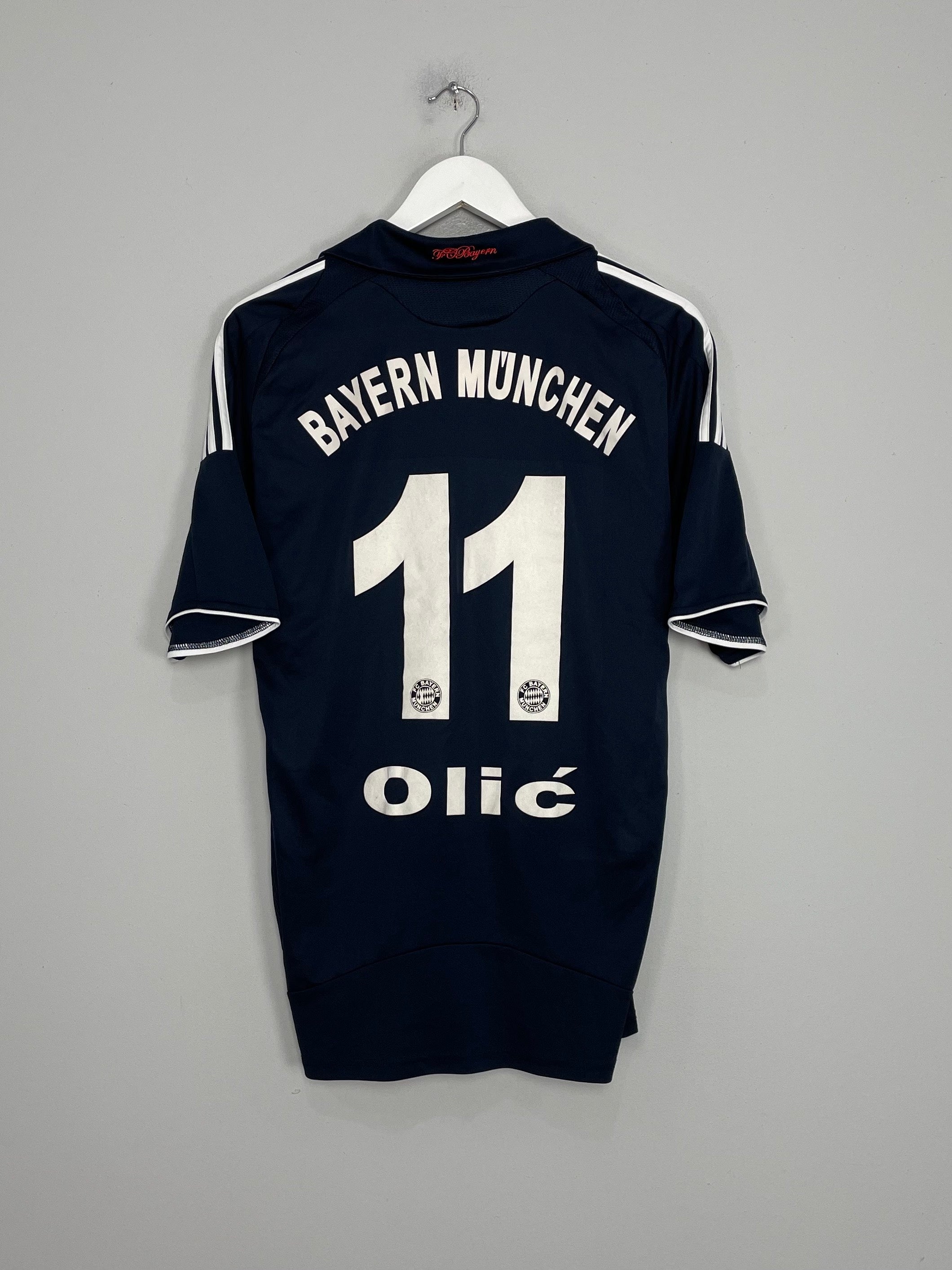 2008/09 BAYERN MUNICH OLIC #11 AWAY SHIRT (M) ADIDAS