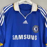 2008/09 CHELSEA ANELKA #39 HOME SHIRT (XL) ADIDAS