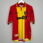 2001/02 LECCE HOME SHIRT (L) ASICS